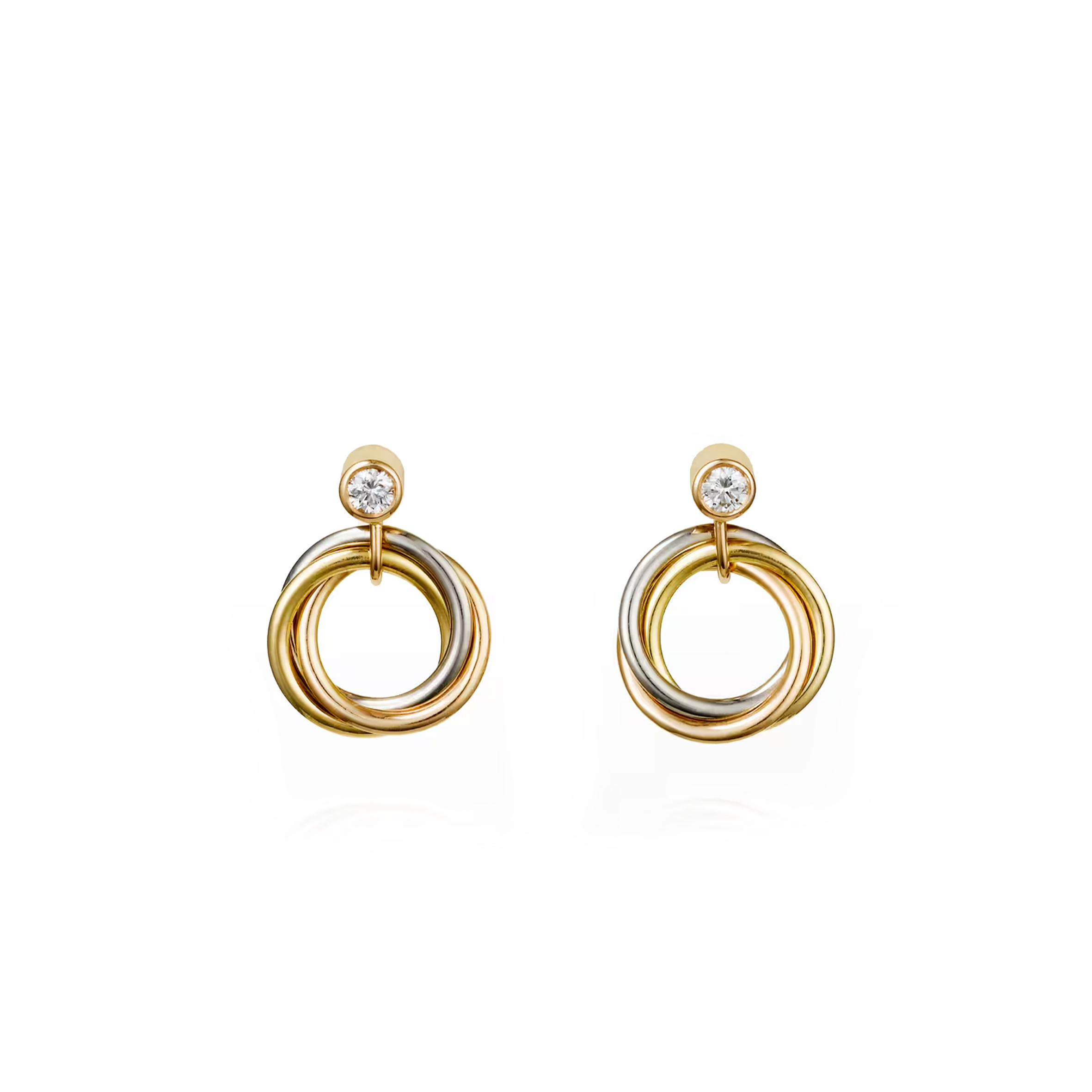 CARTIER TRINITY EARRINGS B8043200